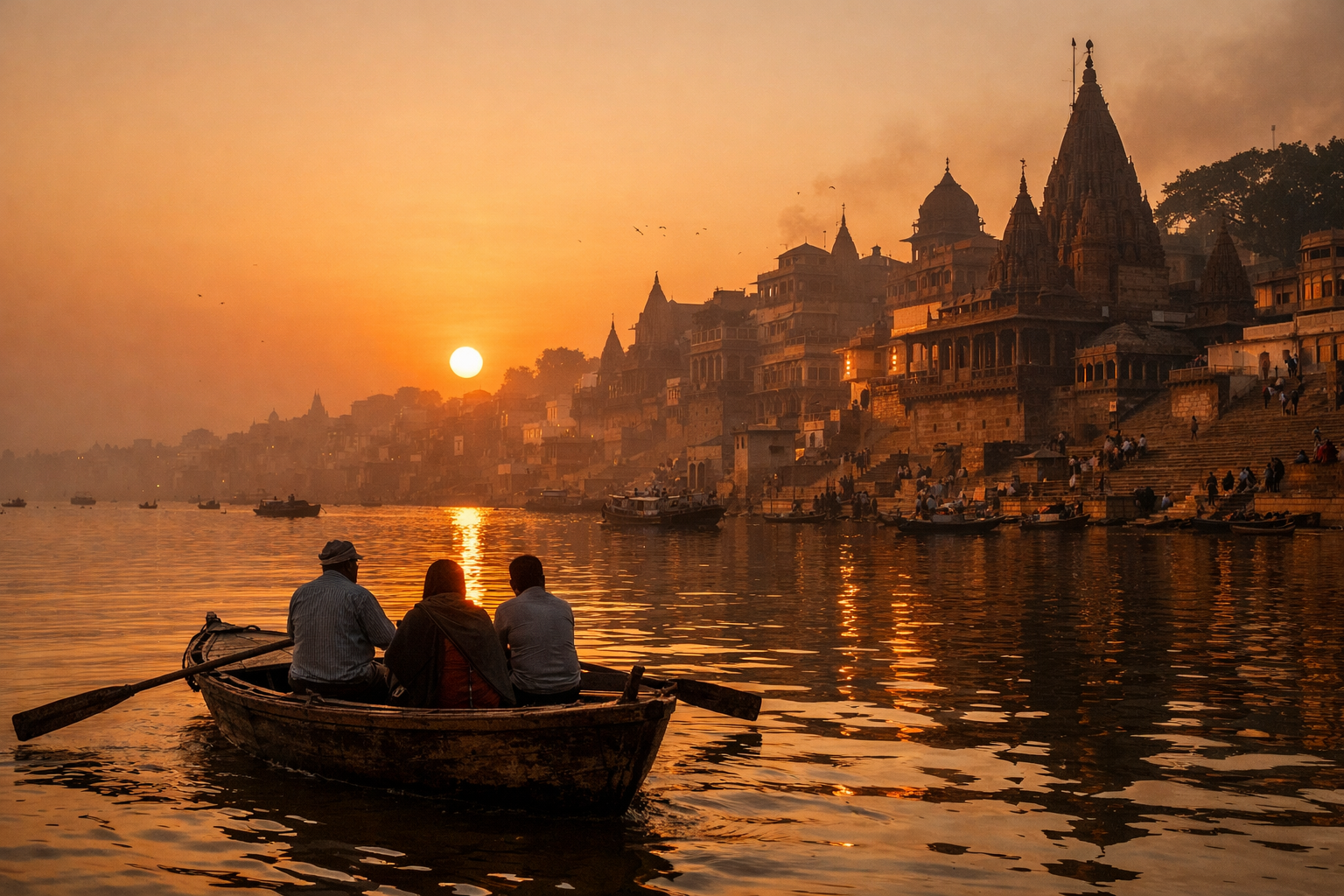 Sunrise Boat Ride Ganges